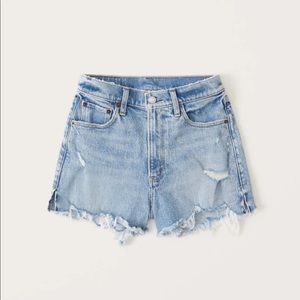 Abercrombie 90s High Rise Cutoff Shorts